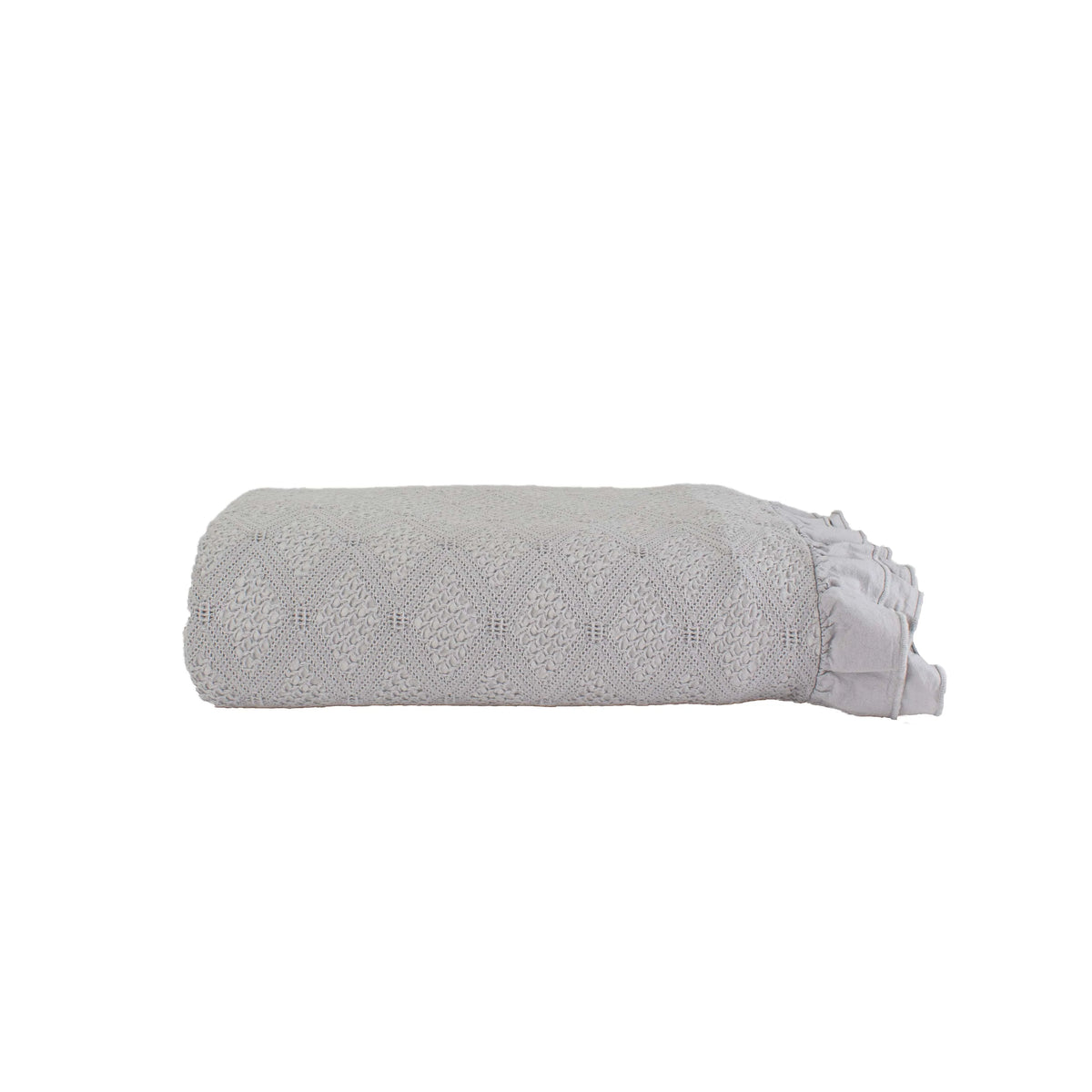 Colcha Alma Cinzento