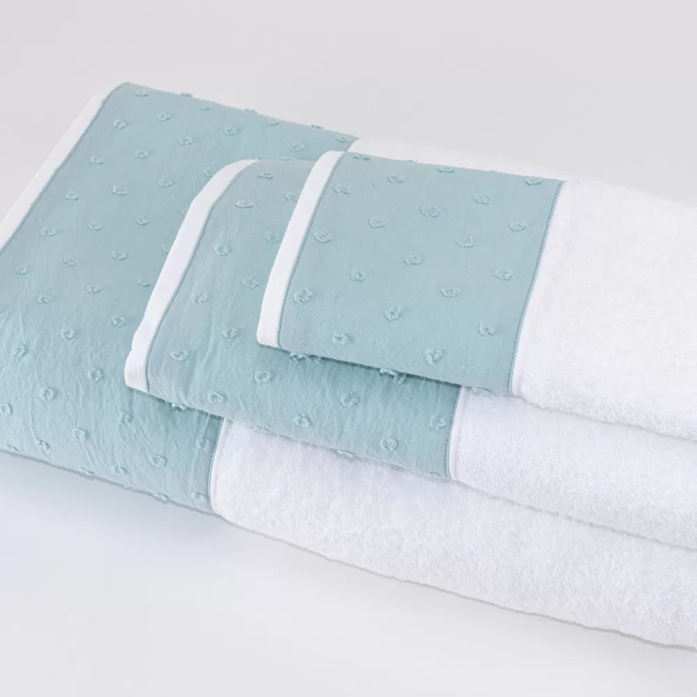 Toalhas Plumeti Azul