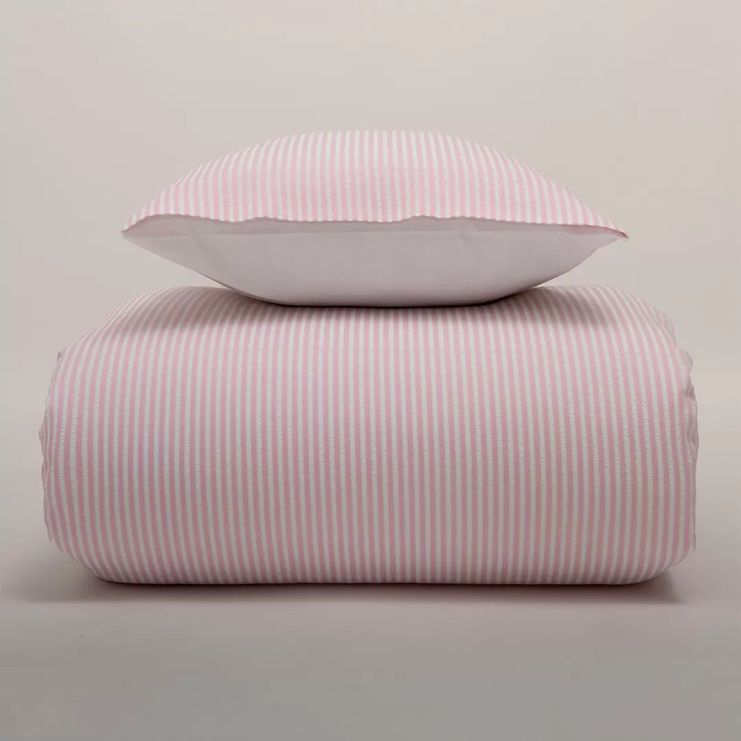 Capa de Edredón Riscas Cor-de-Rosa