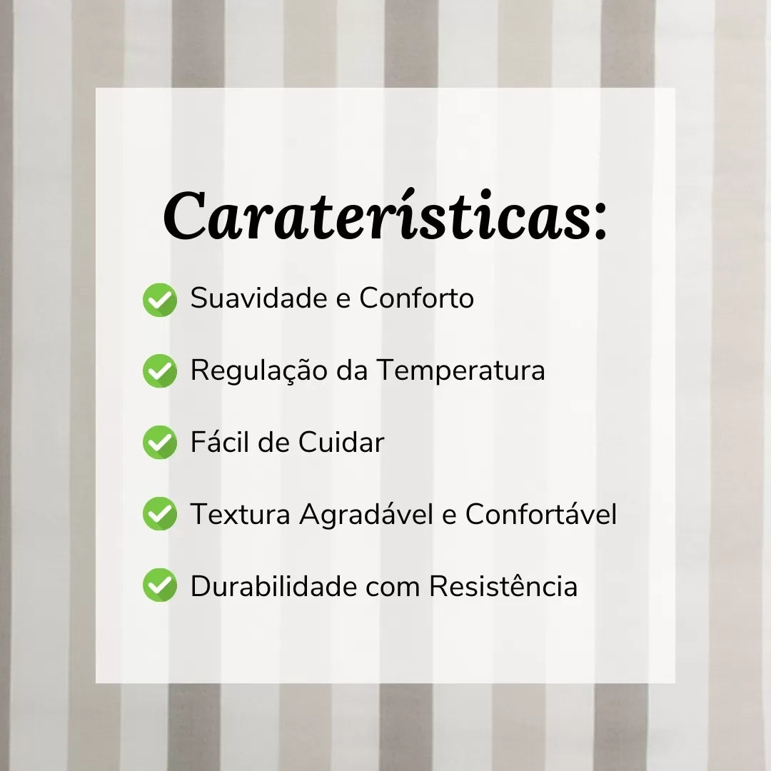 Capa de Edredón Riscas Cinzentas
