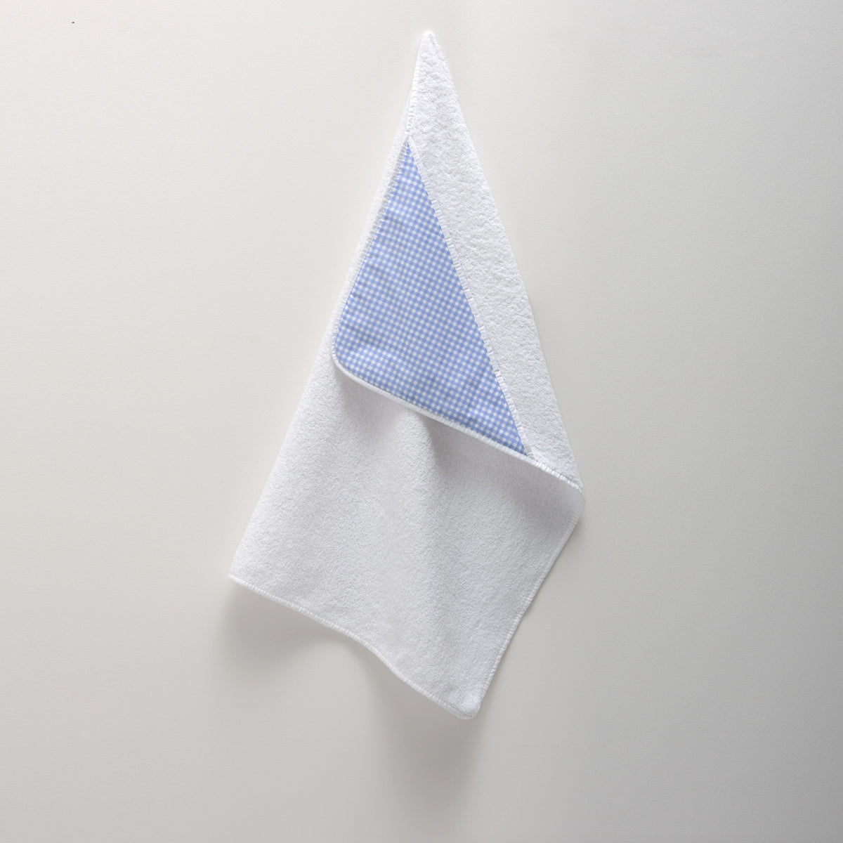 Toalla c/ Capucha Vichy Azul