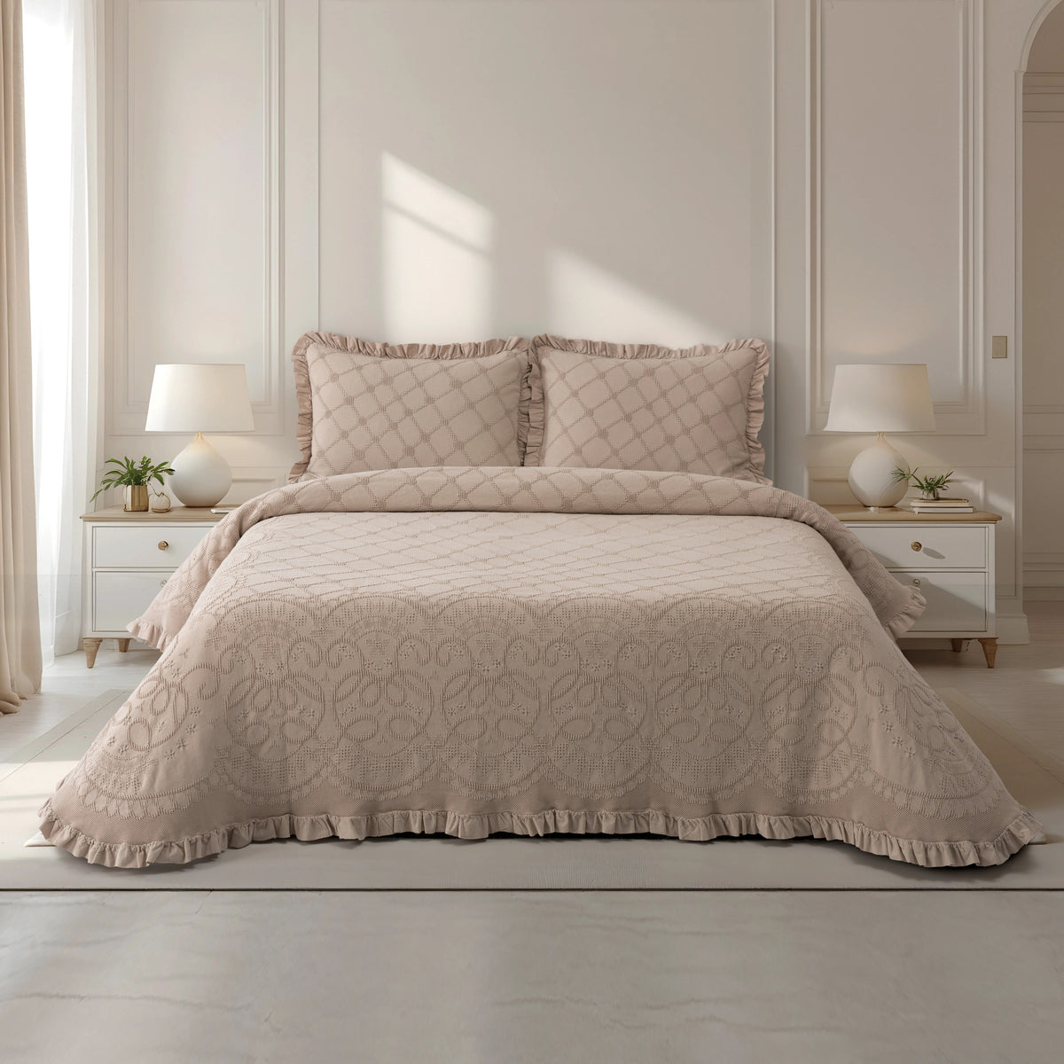 Colcha Alice Camel