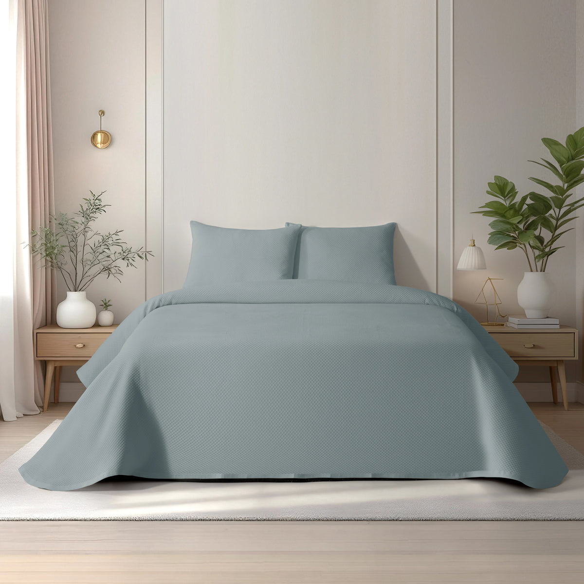 Colcha Diamante Verde