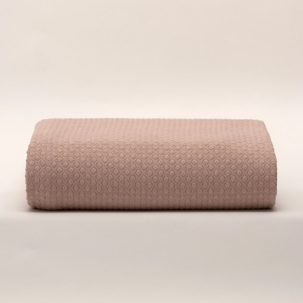Colcha de Algodão Rosa