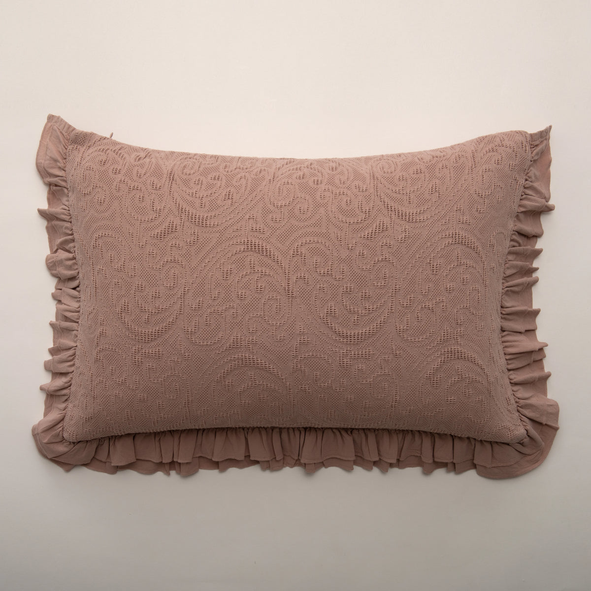 Almofada de Algodão Rosa