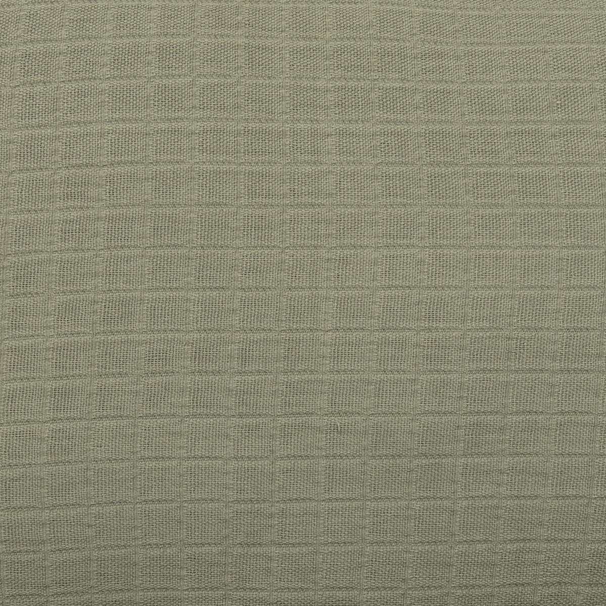 Cojín de Muselina de Algodón Verde 35x50 cm Stonewashed - Nuria