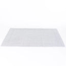Alfombrilla de Baño Felpo Dos Rayas Gris