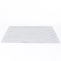 Alfombrilla de Baño Felpo Dos Rayas Gris