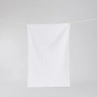 Saída de Banho Felpo Duas Riscas Branco