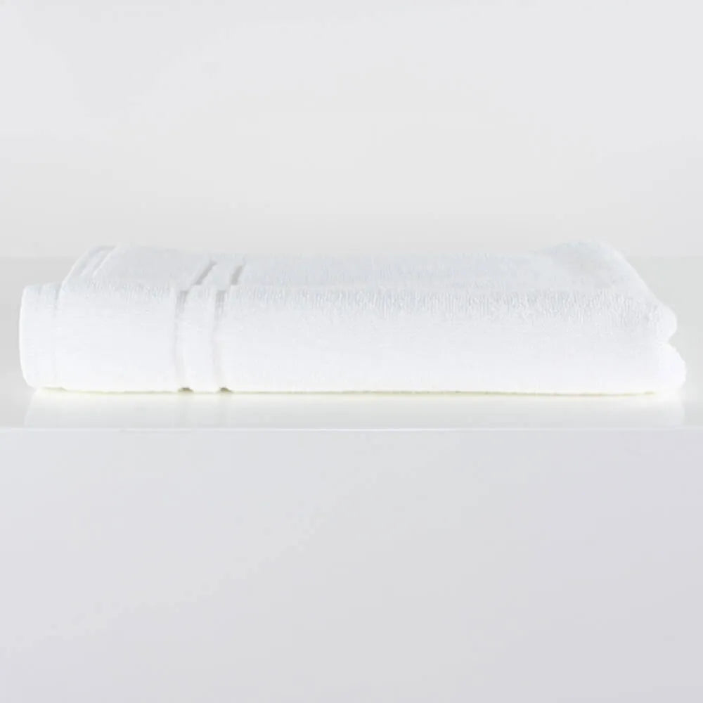 Saída de Banho Felpo Duas Riscas Branco