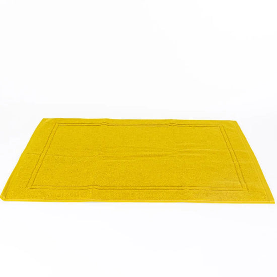 Saída de Banho Felpo Duas Riscas Amarelo