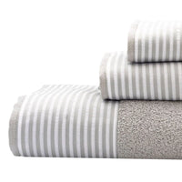 (3 Piezas) Toallas 548 Gris Claro