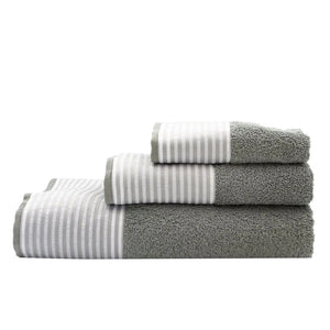 (3 Piezas) Toallas 548 Gris Oscuro