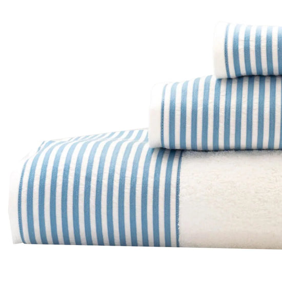 (3 Peças) Toalhas 548 Azul
