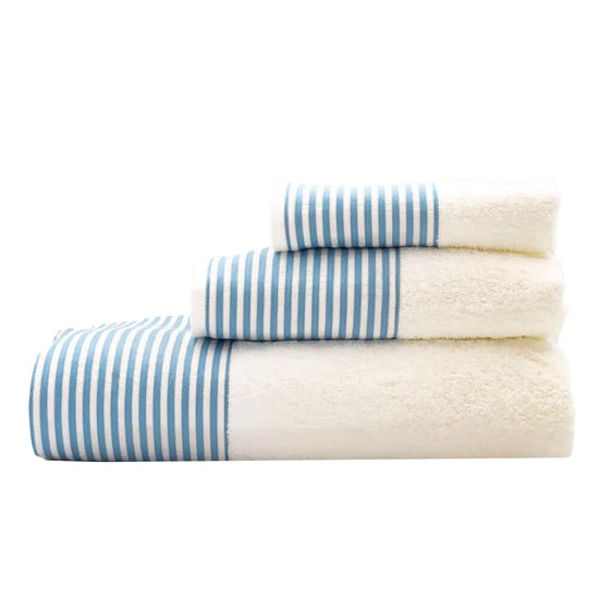 (3 Peças) Toalhas 548 Azul