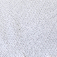 Colcha con Volante Blanco
