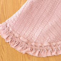 Colcha com Folho Rosa Seco