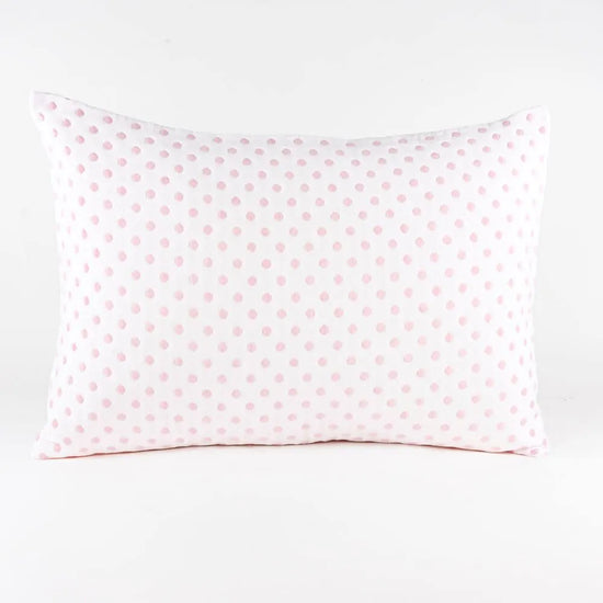Almofada de Colcha Bolinhas Rosa