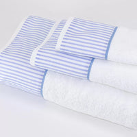 Toalhas Riscas Azul
