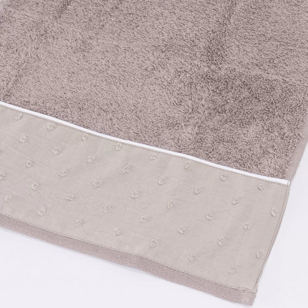 Toalhas Plumeti Taupe