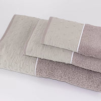 Toalhas Plumeti Taupe