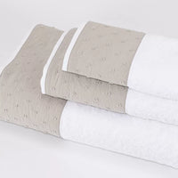 Toalhas Plumeti Taupe