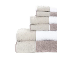 Toalhas Plumeti Taupe