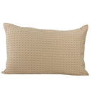 Almofada de Colcha Favo de Mel Camel