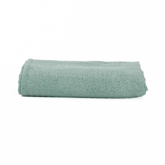 Tapa Pés de Algodão Liso Verde Água