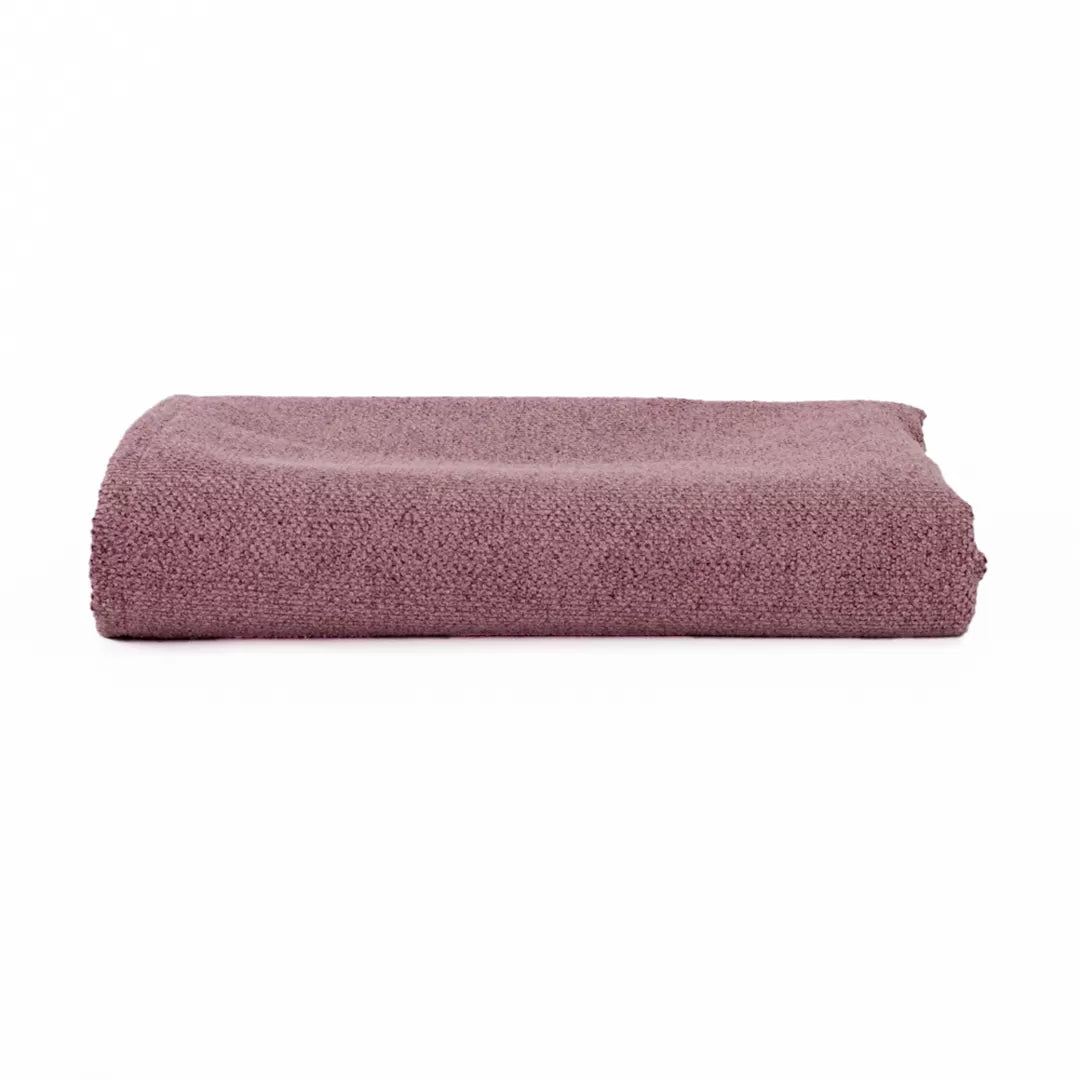 Plaid de Algodón Liso Rosa