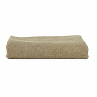 Tapa Pés de Algodão Liso Camel