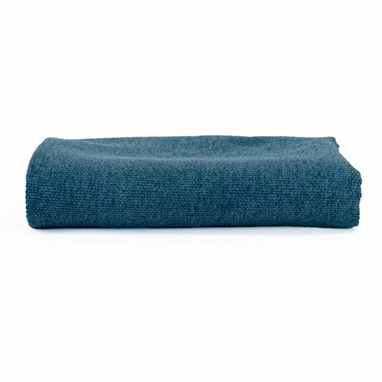 Tapa Pés de Algodão Liso Azul
