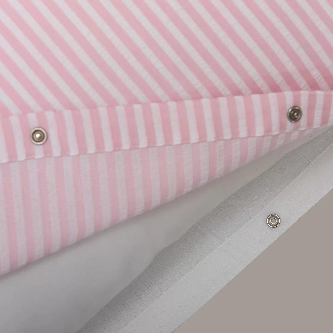 Capa de Edredón Riscas Cor-de-Rosa
