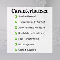 Sábanas bordadas Blanco