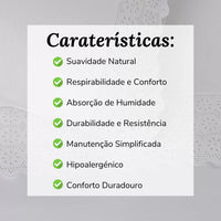 Lençóis Bordados