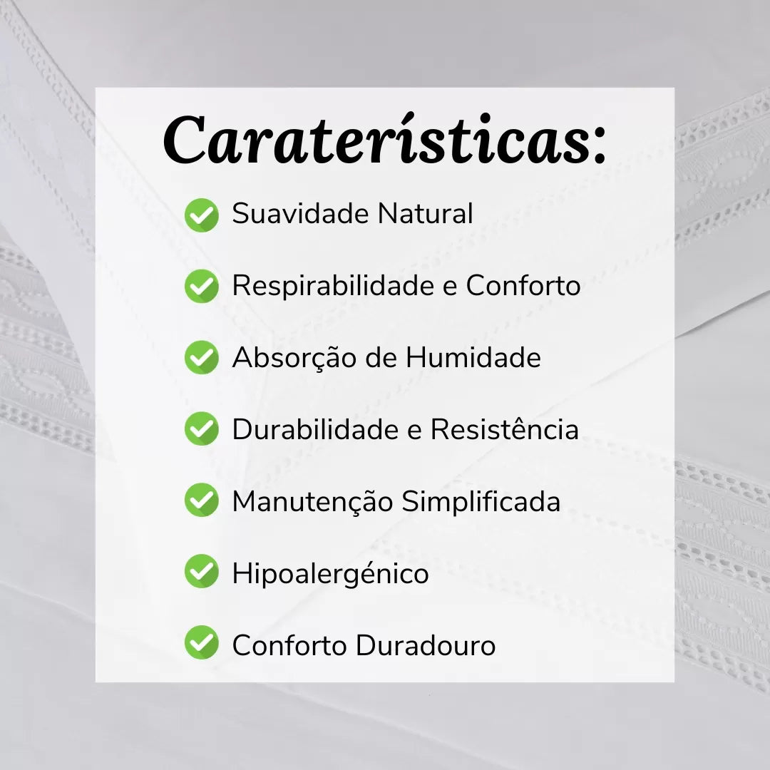 Lençóis Bordados