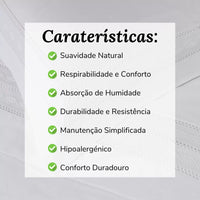 Lençóis Bordados