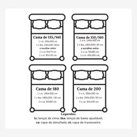 Lençóis Bordados de 1000 fios