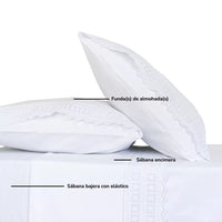 Sábanas Bordadas de 1000 Hilos
