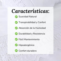 Sábanas Bordadas de 1000 Hilos