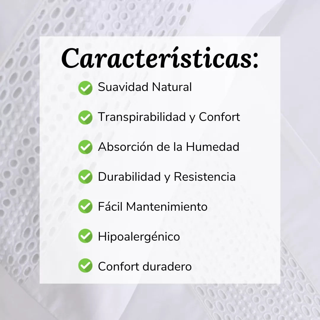 Sábanas Bordadas de 300 Hilos