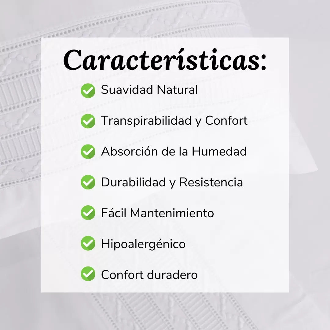 Sábanas Bordadas de 600 Hilos
