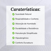 Sábanas bordadas de 300 hilos