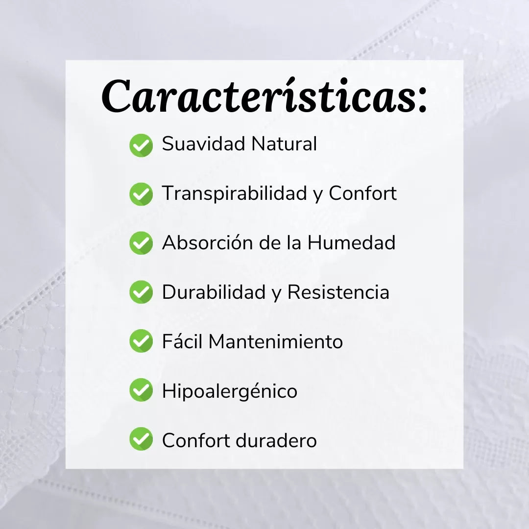 Sábanas bordadas de 200 hilos