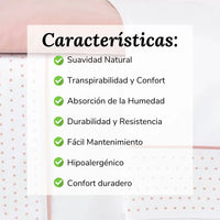 Sábanas Bodoques Rosa