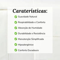 Sábanas Blancas con Bordado