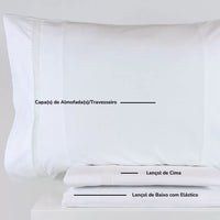 Juego de Sábanas Blanco