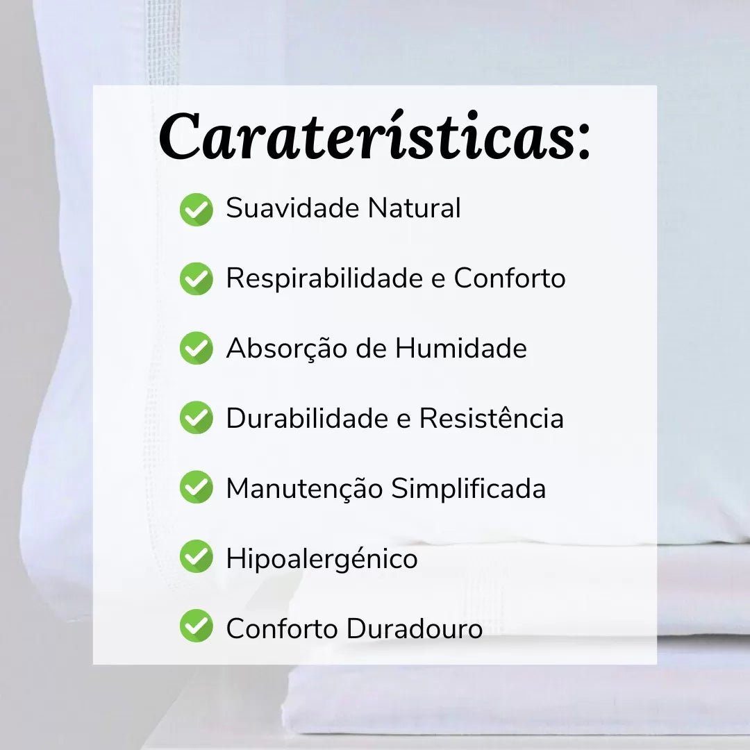 Juego de Sábanas Blanco