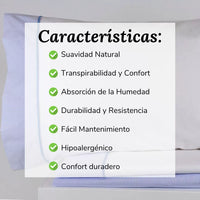 Sábanas Rayas Azul