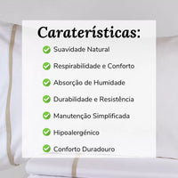 Sábanas de Algodón Marrón